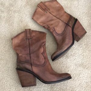 LUCKY BRAND Leather Boots. Size 7